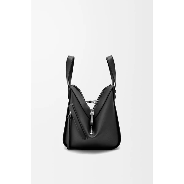 LOEWE Compact Hammock Bag In Classic Calfskin, view 4