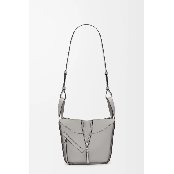 LOEWE Compact Hammock Bag In Soft Grained Calfskin, view 4