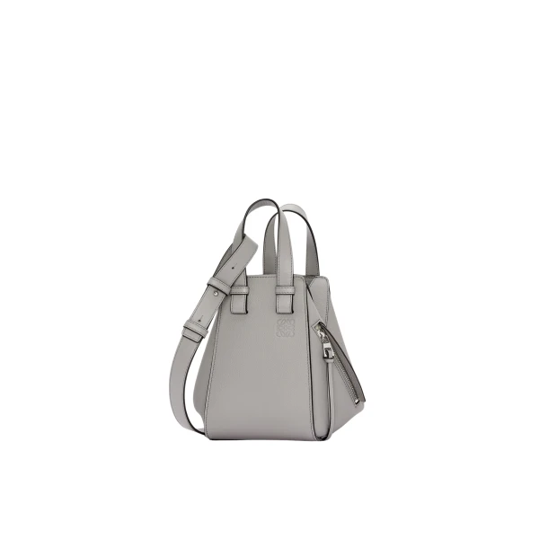 LOEWE Compact Hammock Bag In Soft Grained Calfskin