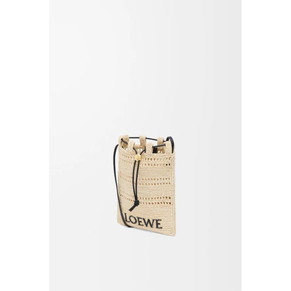 LOEWE Drawstring Pocket
In Raffia, view 3