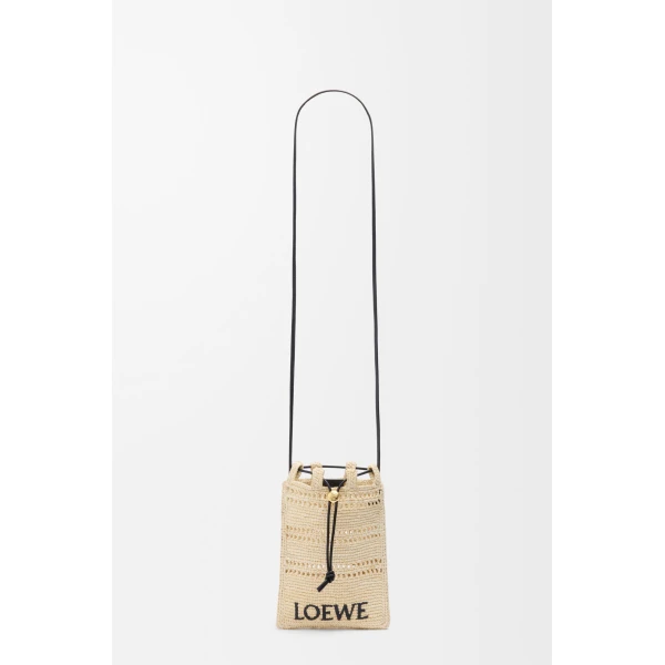 LOEWE Drawstring Pocket
In Raffia, view 4