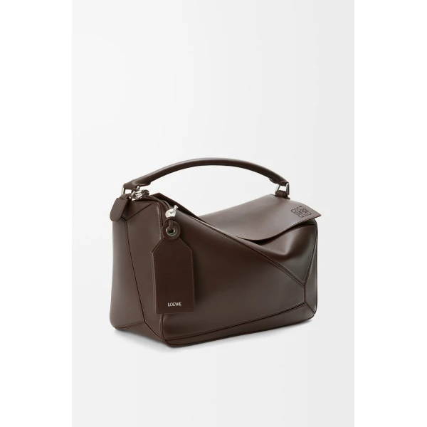 LOEWE Large Featherlight Puzzle Bag In Nappa Lambskin, view 4