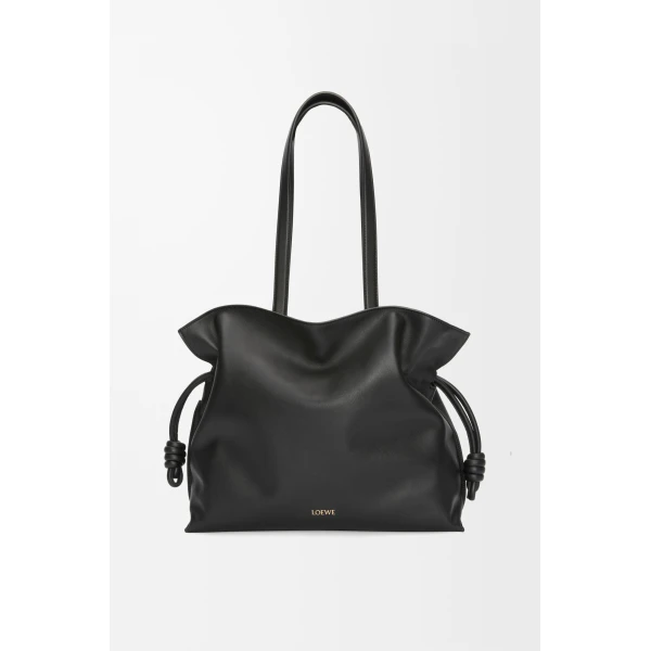 LOEWE Large Flamenco Clutch In Nappa Calfskin, view 3