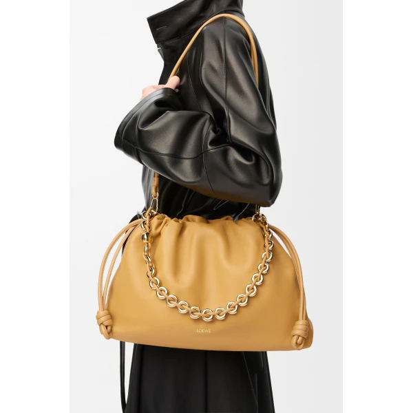 LOEWE Large Flamenco Purse In Mellow Nappa Lambskin, view 2
