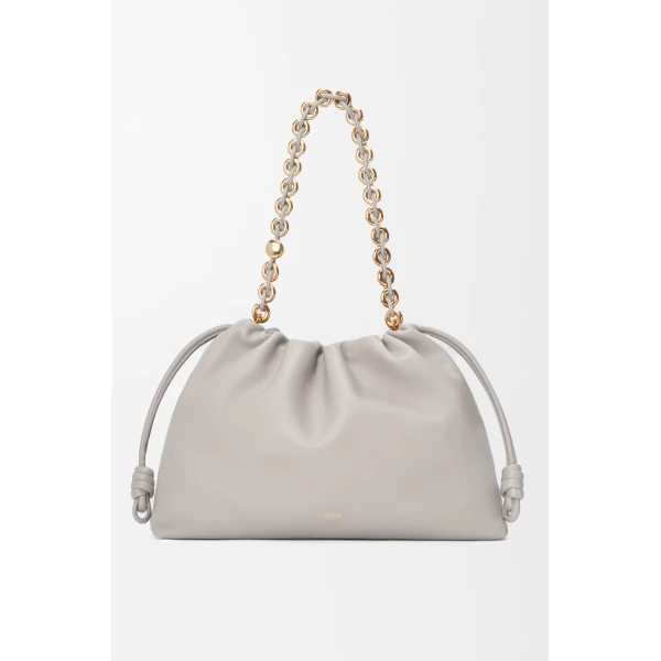 LOEWE Large Flamenco Purse In Mellow Nappa Lambskin, view 3