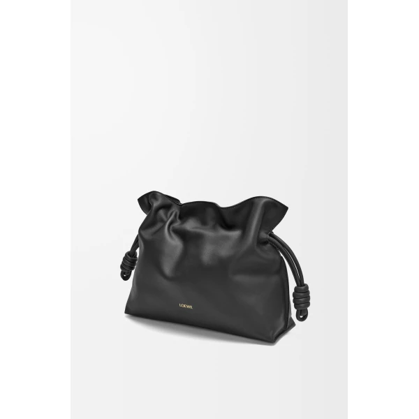 LOEWE Medium Flamenco Clutch In Nappa Calfskin, view 3