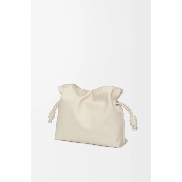 LOEWE Medium Flamenco Clutch In Nappa Calfskin, view 3