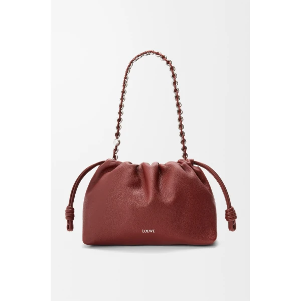 LOEWE Medium Flamenco Purse In Fine Grained Calfskin, view 2