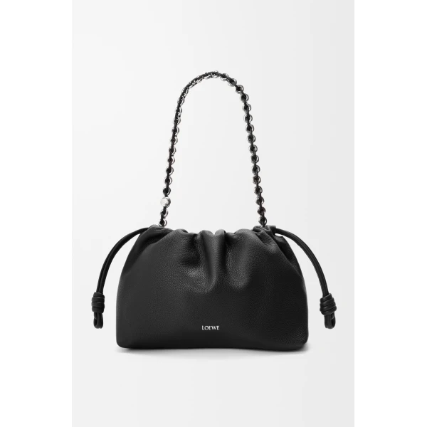 LOEWE Medium Flamenco Purse In Fine Grained Calfskin, view 2