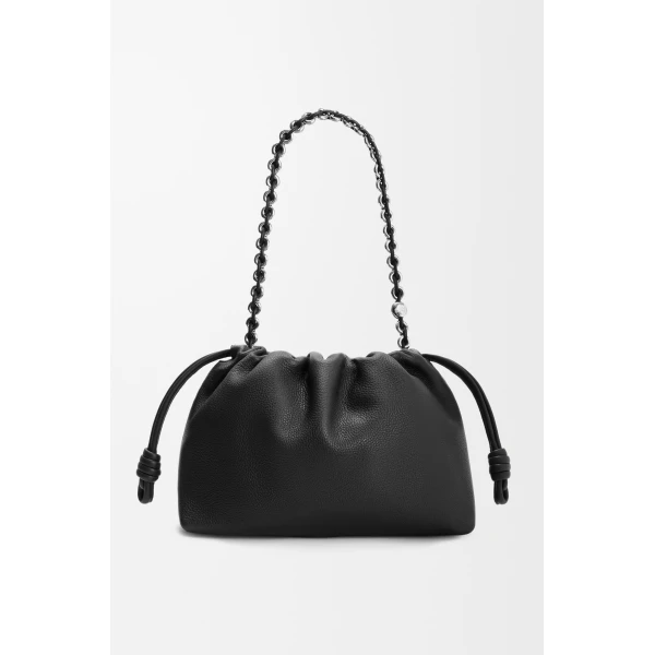 LOEWE Medium Flamenco Purse In Fine Grained Calfskin, view 4