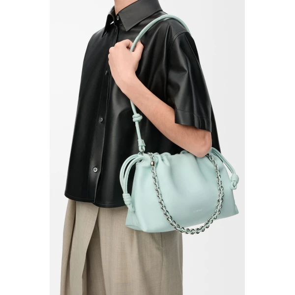 LOEWE Medium Flamenco Purse In Mellow Nappa Lambskin, view 2