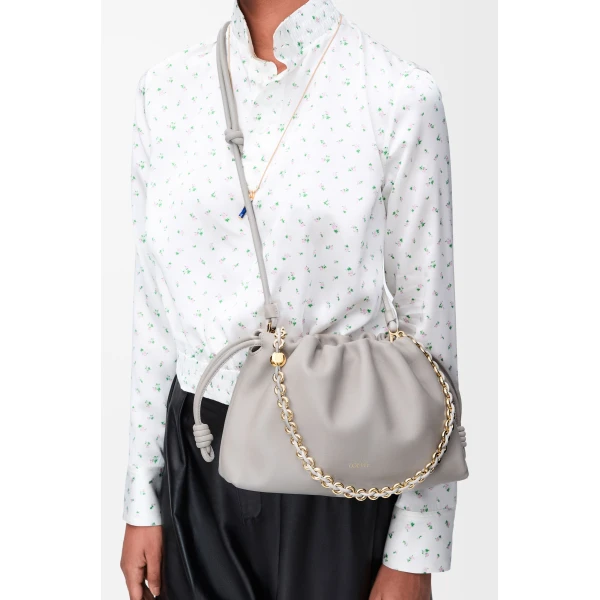 LOEWE Medium Flamenco Purse In Mellow Nappa Lambskin, view 2