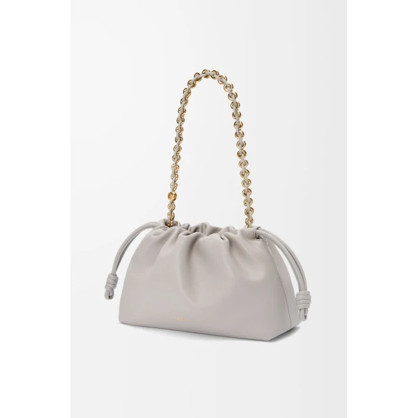 LOEWE Medium Flamenco Purse In Mellow Nappa Lambskin, view 4