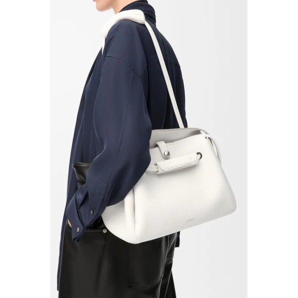 LOEWE Medium Madrid Bag In Supple Grained Calfskin, view 2