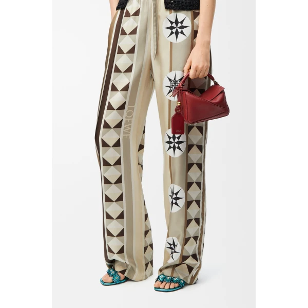 LOEWE Mini Featherlight Puzzle Bag In Nappa Lambskin, view 2