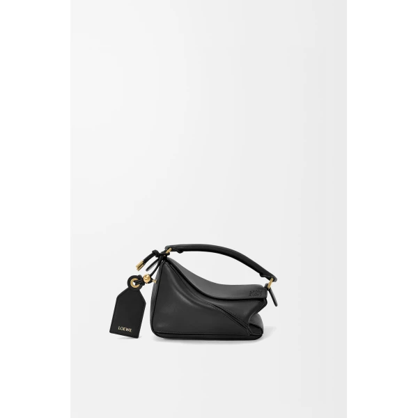 LOEWE Mini Featherlight Puzzle Bag In Nappa Lambskin, view 3