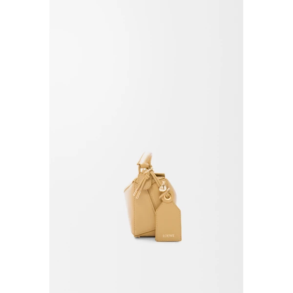 LOEWE Mini Featherlight Puzzle Bag In Nappa Lambskin, view 3