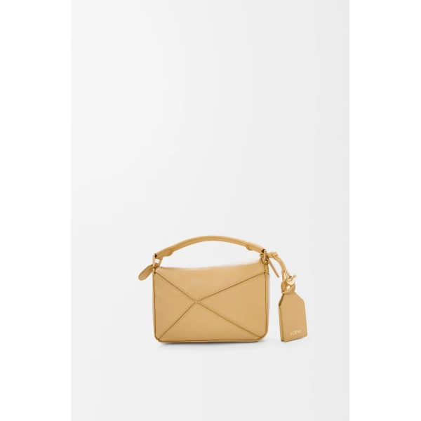 LOEWE Mini Featherlight Puzzle Bag In Nappa Lambskin, view 4