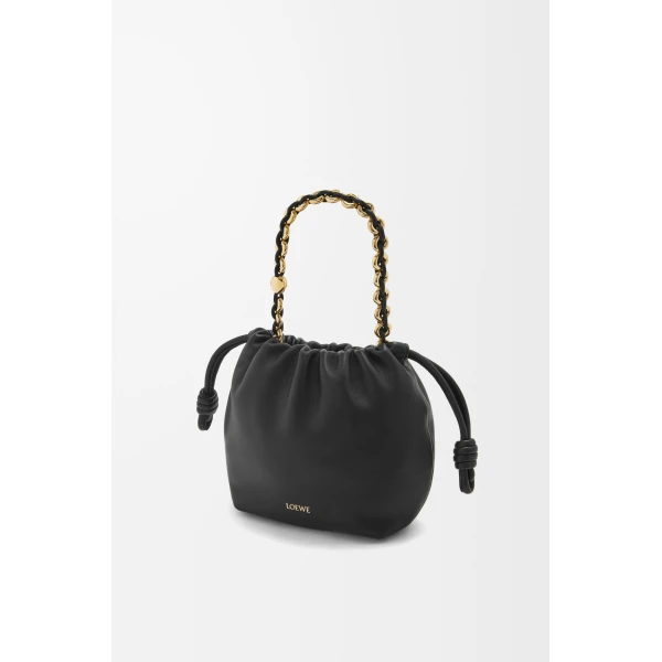 LOEWE Mini Flamenco Purse In Mellow Nappa Lambskin, view 4