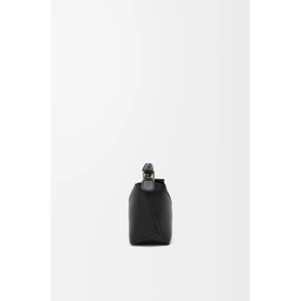 LOEWE Mini Puzzle Edge Bag In Soft Grained Calfskin, view 4