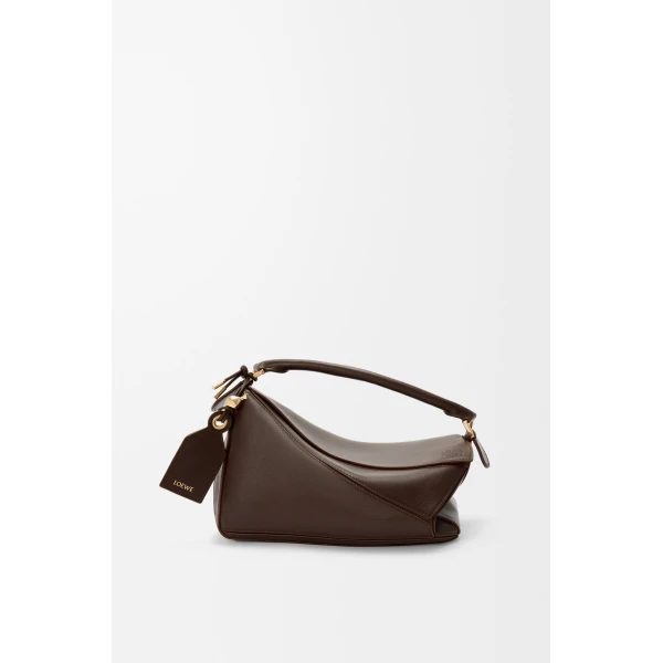 LOEWE Small Featherlight Puzzle Bag In Nappa Lambskin, view 3