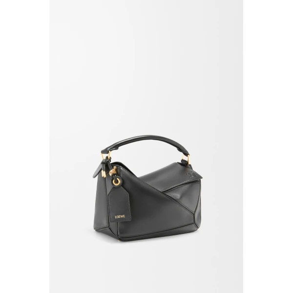 LOEWE Small Featherlight Puzzle Bag In Nappa Lambskin, view 4