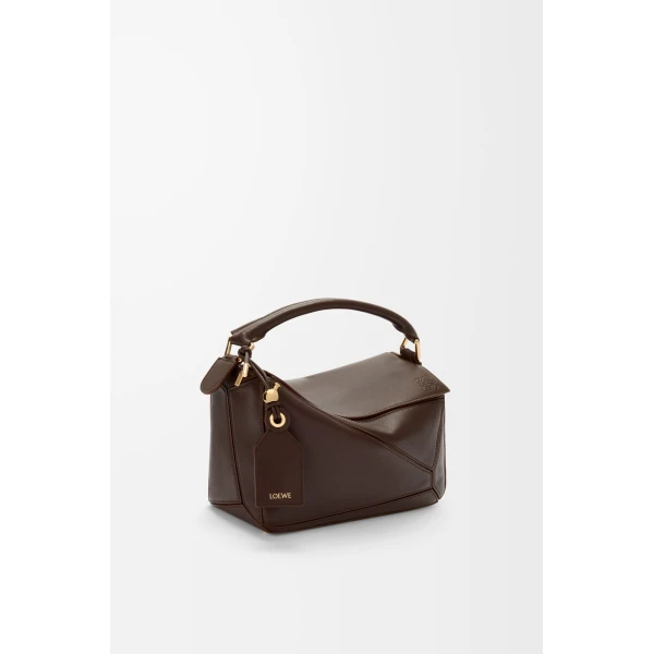 LOEWE Small Featherlight Puzzle Bag In Nappa Lambskin, view 4
