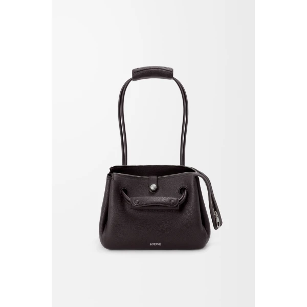 LOEWE Small Madrid Bag In Supple Grained Calfskin, view 3