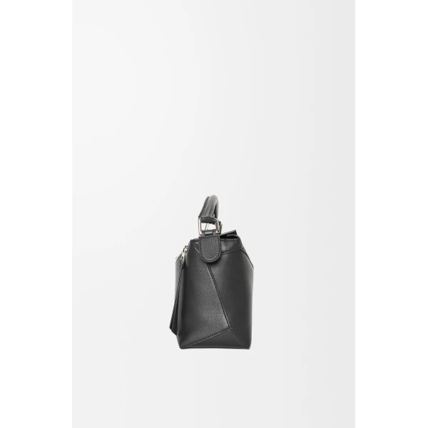 LOEWE Small Puzzle Edge Bag In Classic Calfskin, view 4