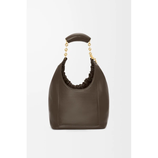 LOEWE Small Squeeze Bag In Mellow Nappa Lambskin, view 3