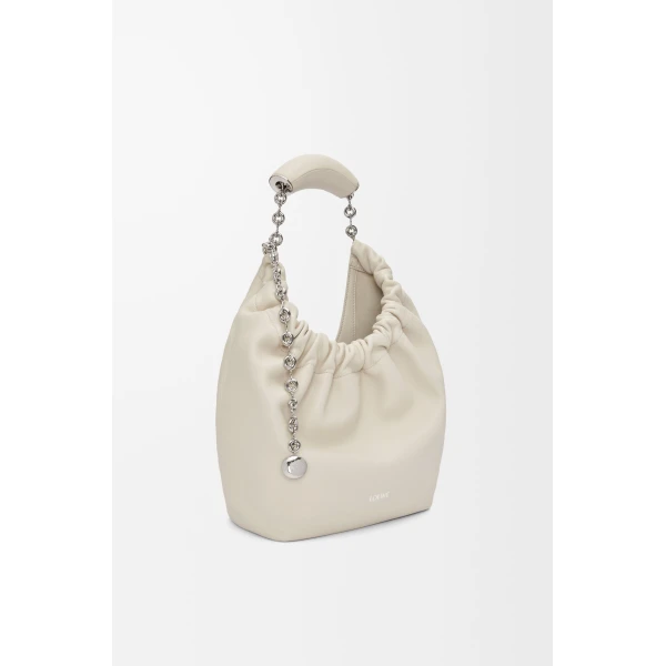 LOEWE Small Squeeze Bag In Mellow Nappa Lambskin, view 4