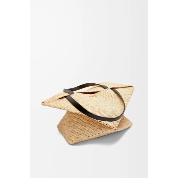 LOEWE Xl Puzzle Fold Tote
In Raffia, view 4