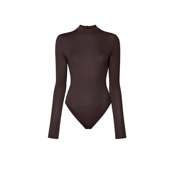 Lapointe Jersey Mock Neck Bodysuit