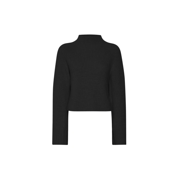 Lapointe Merino Mock Neck Sweater