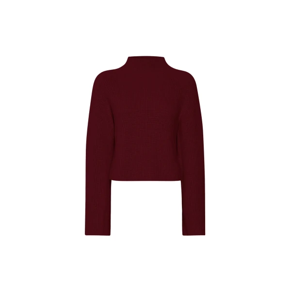 Lapointe Merino Mock Neck Sweater