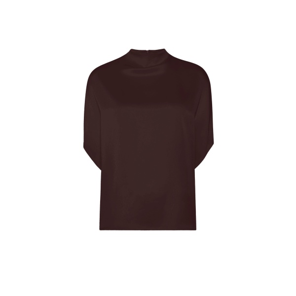 Lapointe Satin Cape Tee