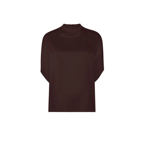 Lapointe Satin Cape Tee