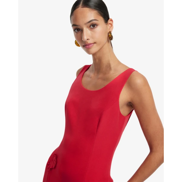 Leo Lin Multicolour Dresses Premium appliqué midi dress