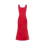 Leo Lin Multicolour Dresses Premium appliqué midi dress