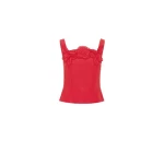 Leo Lin Multicolour Tops Premium appliqué top
