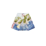 Leo Lin Multicolour Shorts Sailing ships scatter across a soft canvas