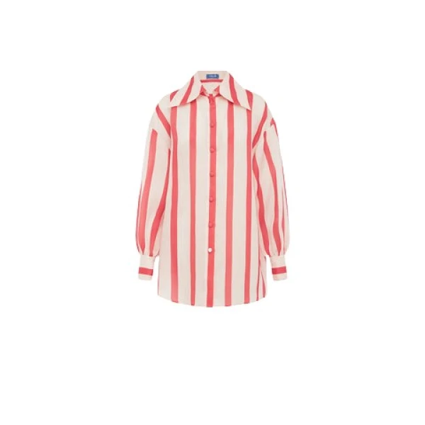 Leo Lin Multicolour Tops Premium silk blouse