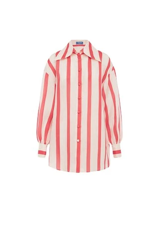 Leo-Lin-Kathleen37258_nobg Leo Lin Multicolour Tops Premium silk blouse