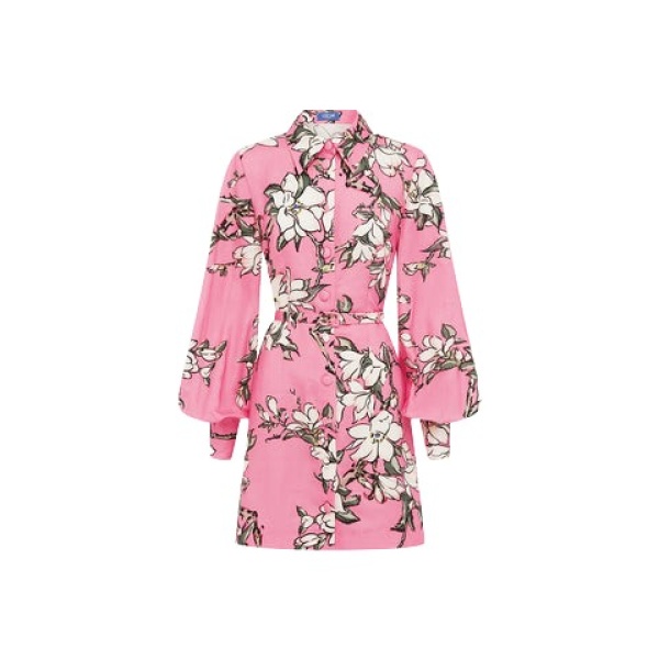 Leo Lin Luminous Linen Mini Dress