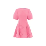 Leo Lin Pink Dresses Premium appliqué mini dress