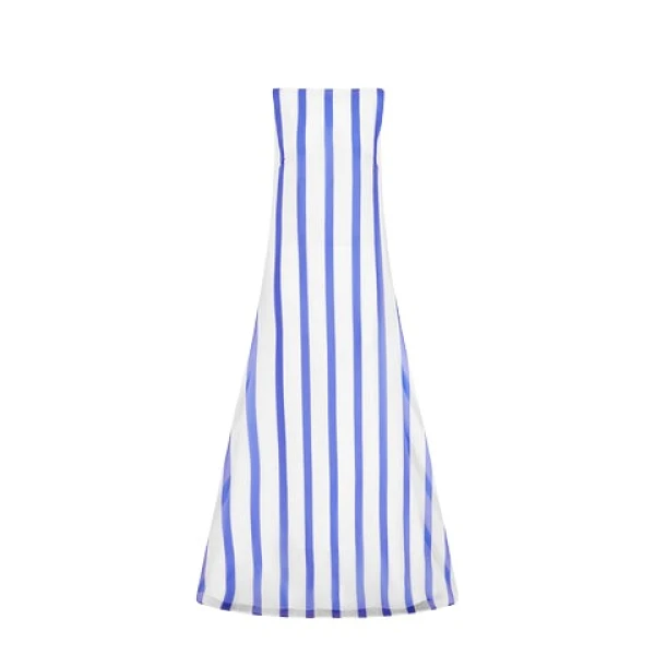 Leo Lin Blue Dresses Premium silk maxi dress