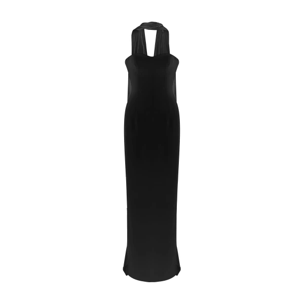 Marmar Halim Chiffon Scarf Crepe Maxi Dress Dresses