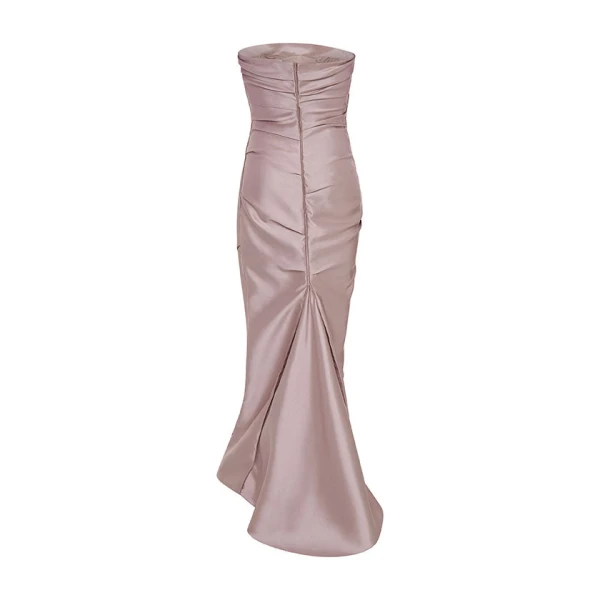 Marmar Halim Draped Mikado Gown Gowns