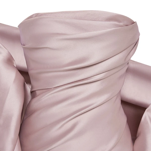 Marmar Halim Draped Mikado Gown Gowns