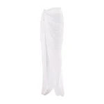 Marmar Halim Draped Satin - Like Skirt Skirt